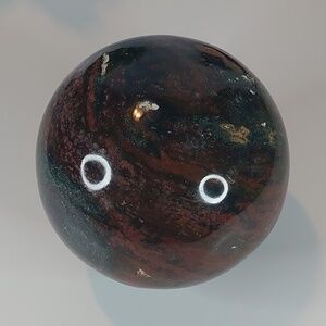 Bloodstone Sphere | Strength, Vitality & Grounded Courage